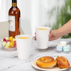 RACETOP [500 pack] Disposable Coffee Cups
