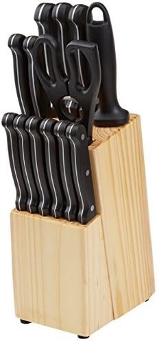 14-Piece Stainless Steel Kitchen Knife Set - Image 6
