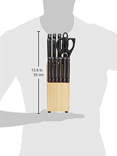 14-Piece Stainless Steel Kitchen Knife Set - Image 4
